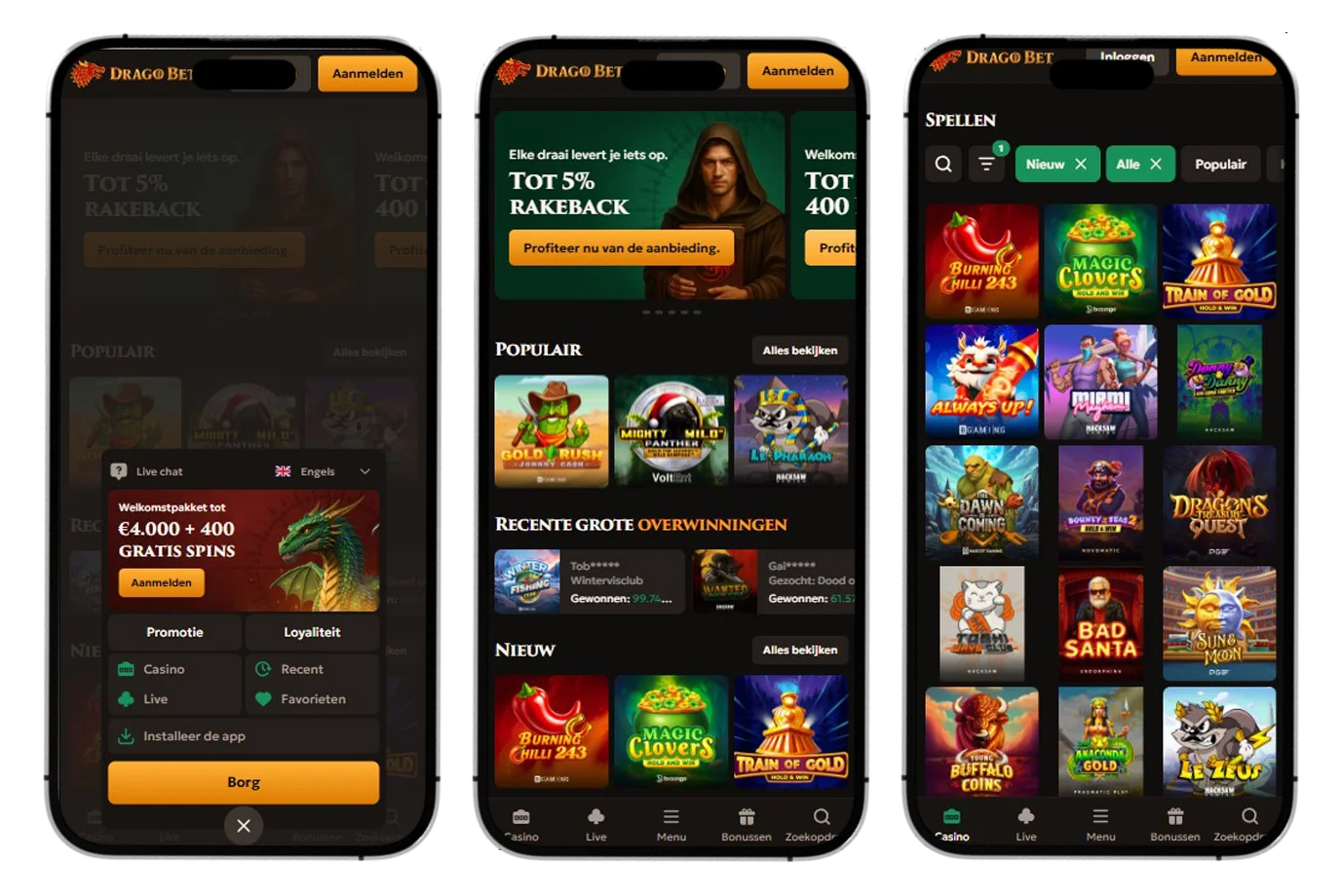 Mobiele versie en app